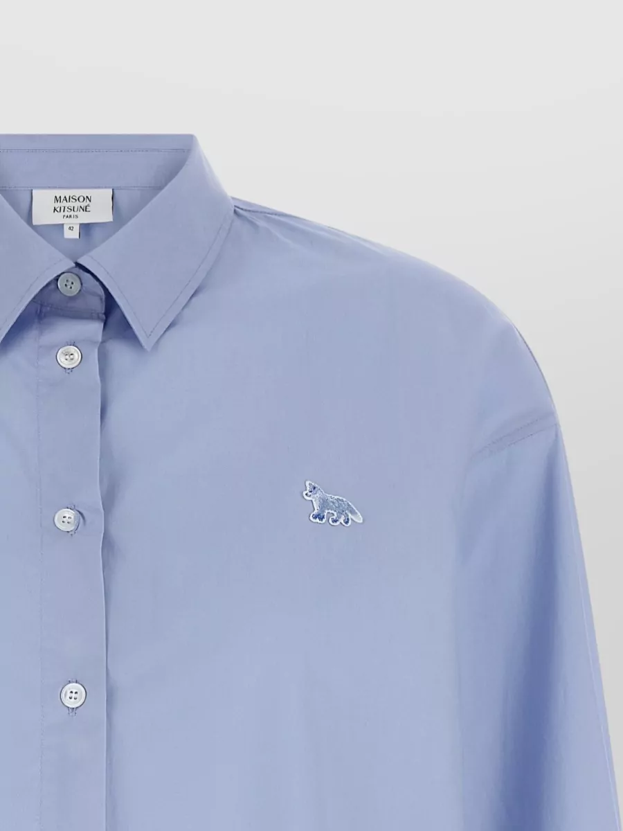 Maison Kitsuné Cotton Long-Sleeve Shirt