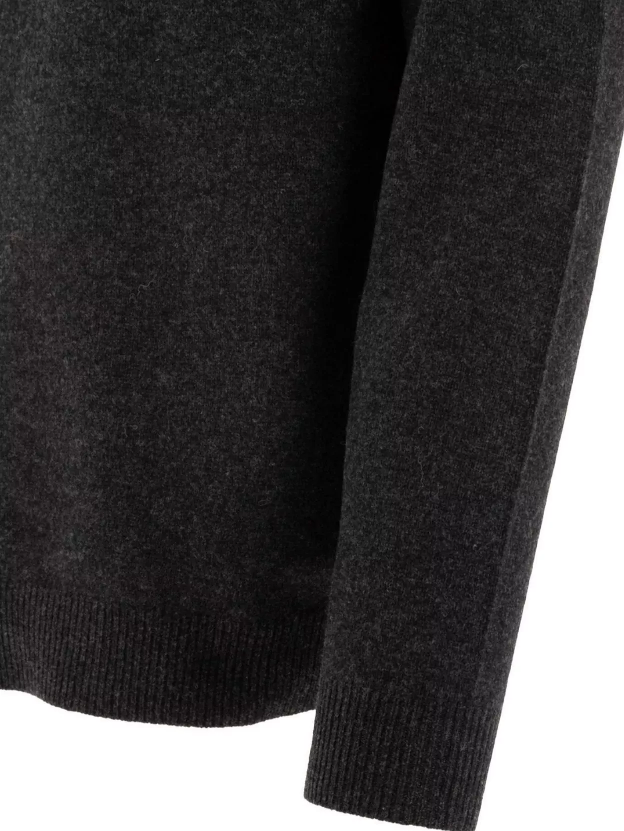 Beams Plus Wool Polo Shirt Featuring Ribbed Cuffs And Hem