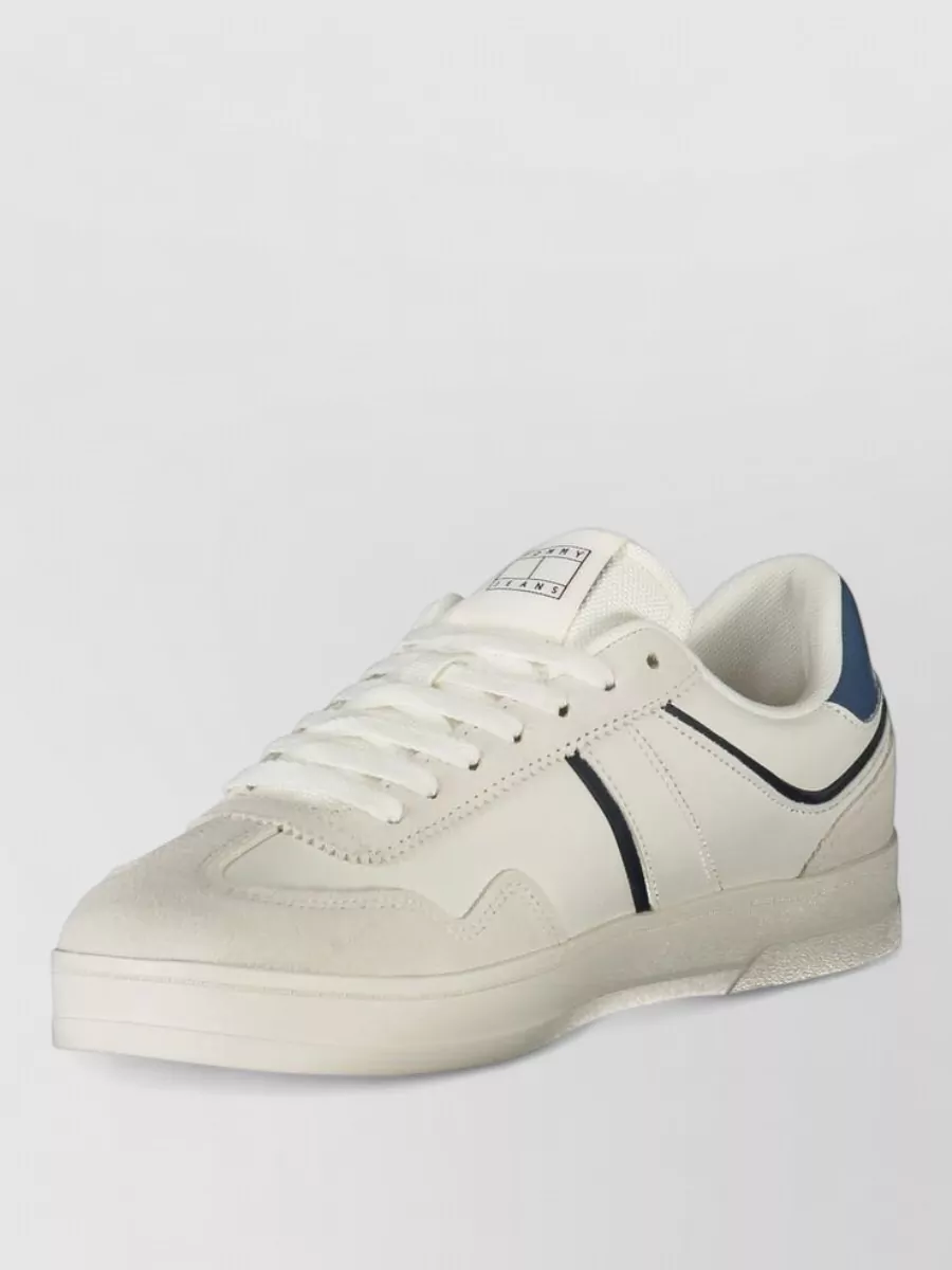 Tommy Hilfiger leather lace-up sneakers