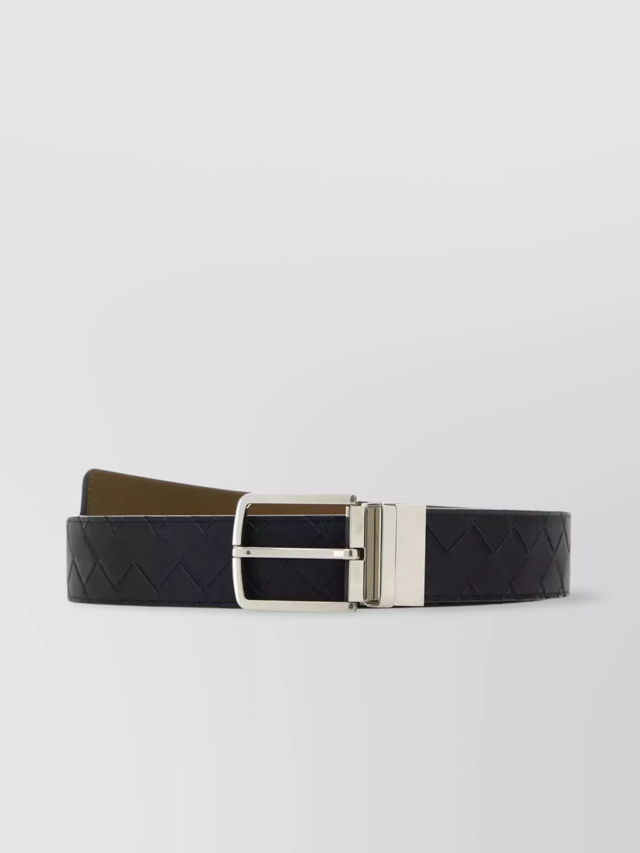 Shop Bottega Veneta Adjustable Quilted Leather Belt