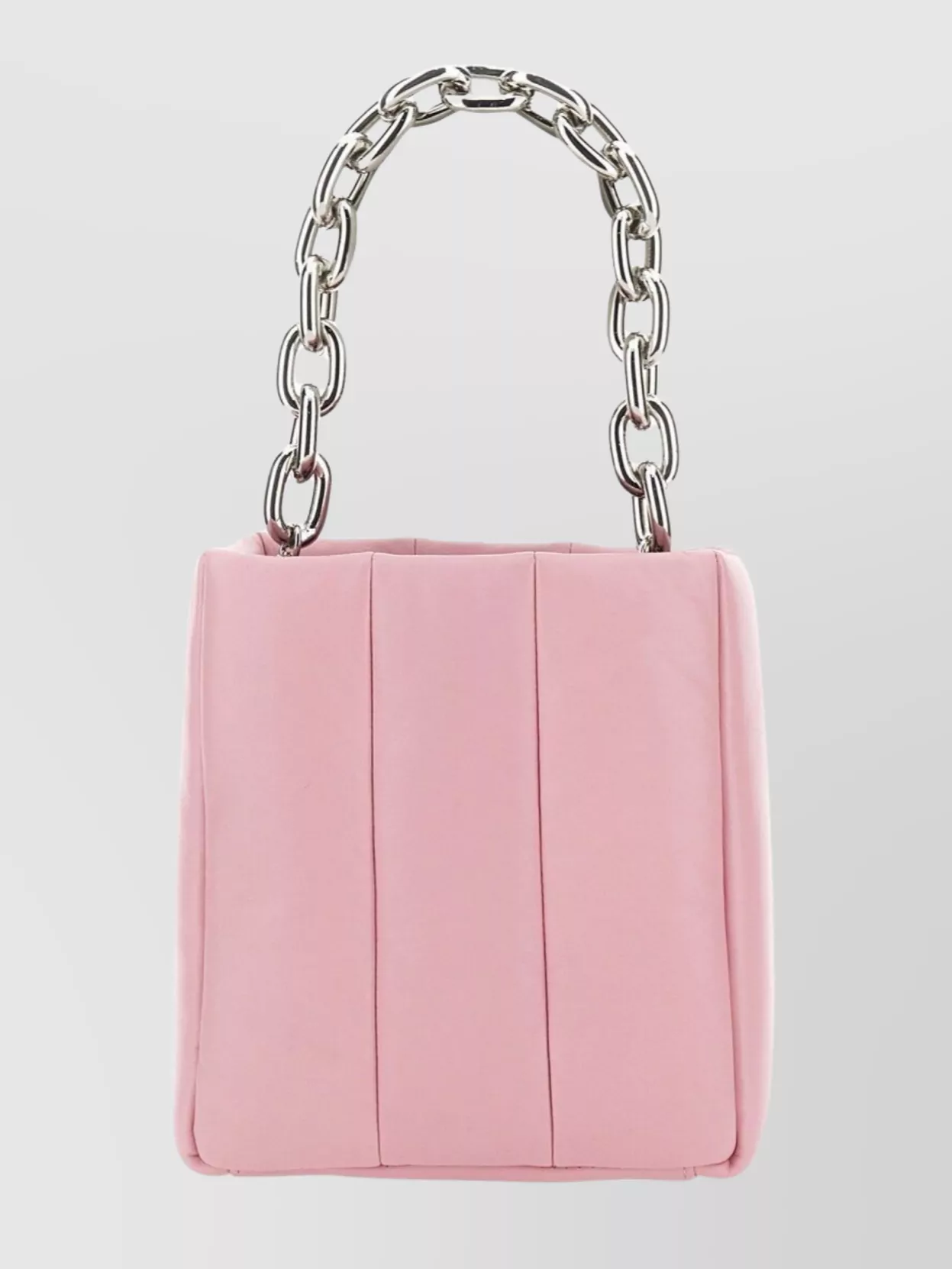 STAND STUDIO QUILTED RECTANGULAR SHOULDER BAG WITH ADJUSTABLE CHAIN STRAP
