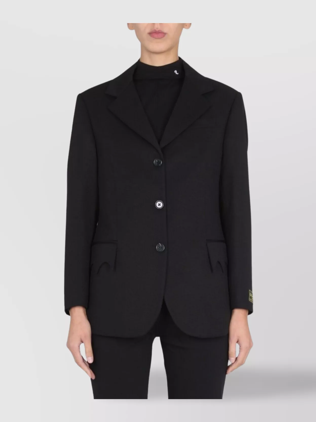 Raf Simons Single-breasted Jacket Notched Lapels
