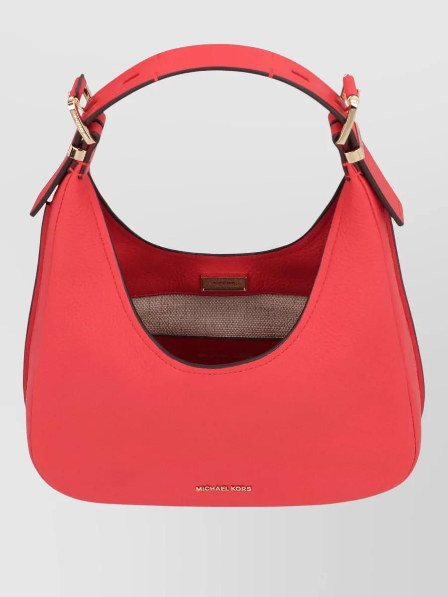 Michael Michael Kors Leather Hobo Bag