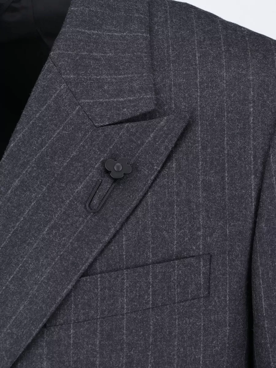 Lardini Cashmere Double Breasted Coat