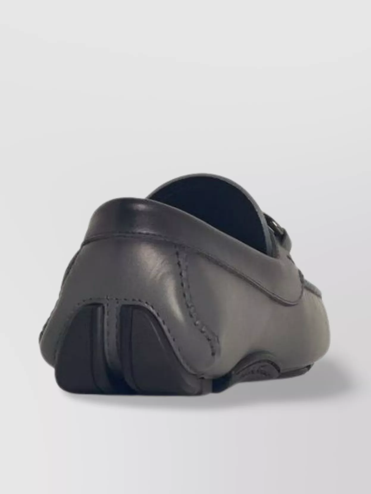Ferragamo Leather Loafers Metal Hardware