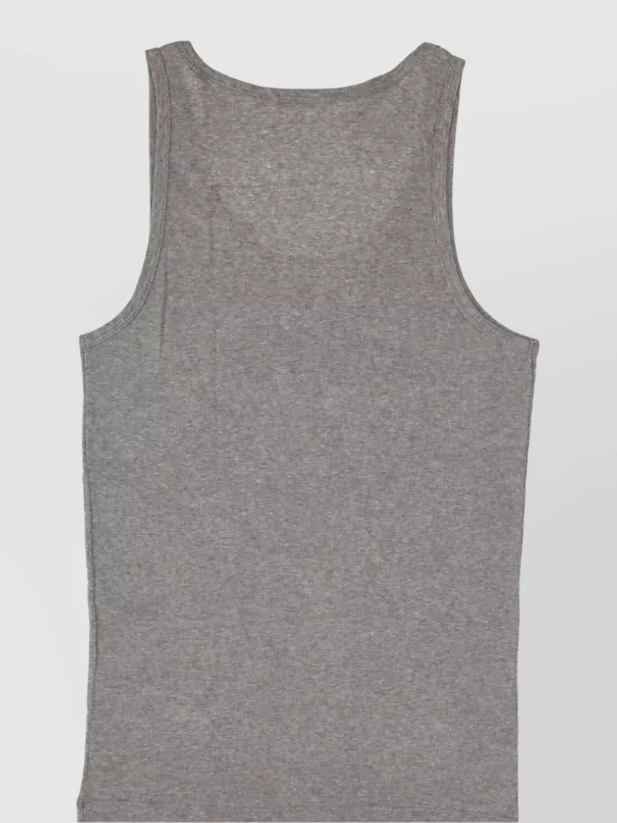 Tom Ford Cotton Modal Logo Tank Top