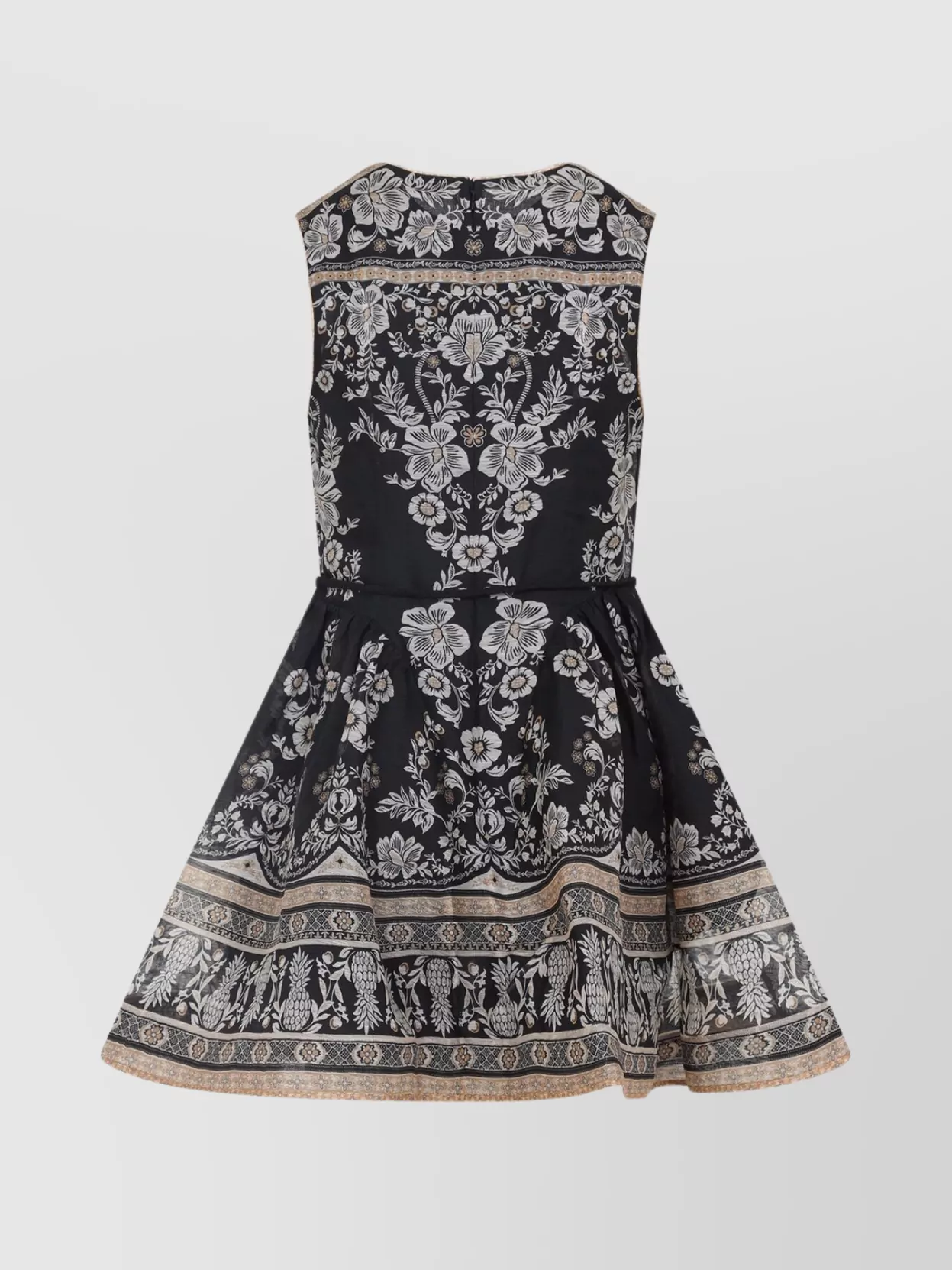 【Zimmermann】ILLUSTRATION DRAPED MINI DRESS ドレープ ミニ Illustration Draped Mini Dress