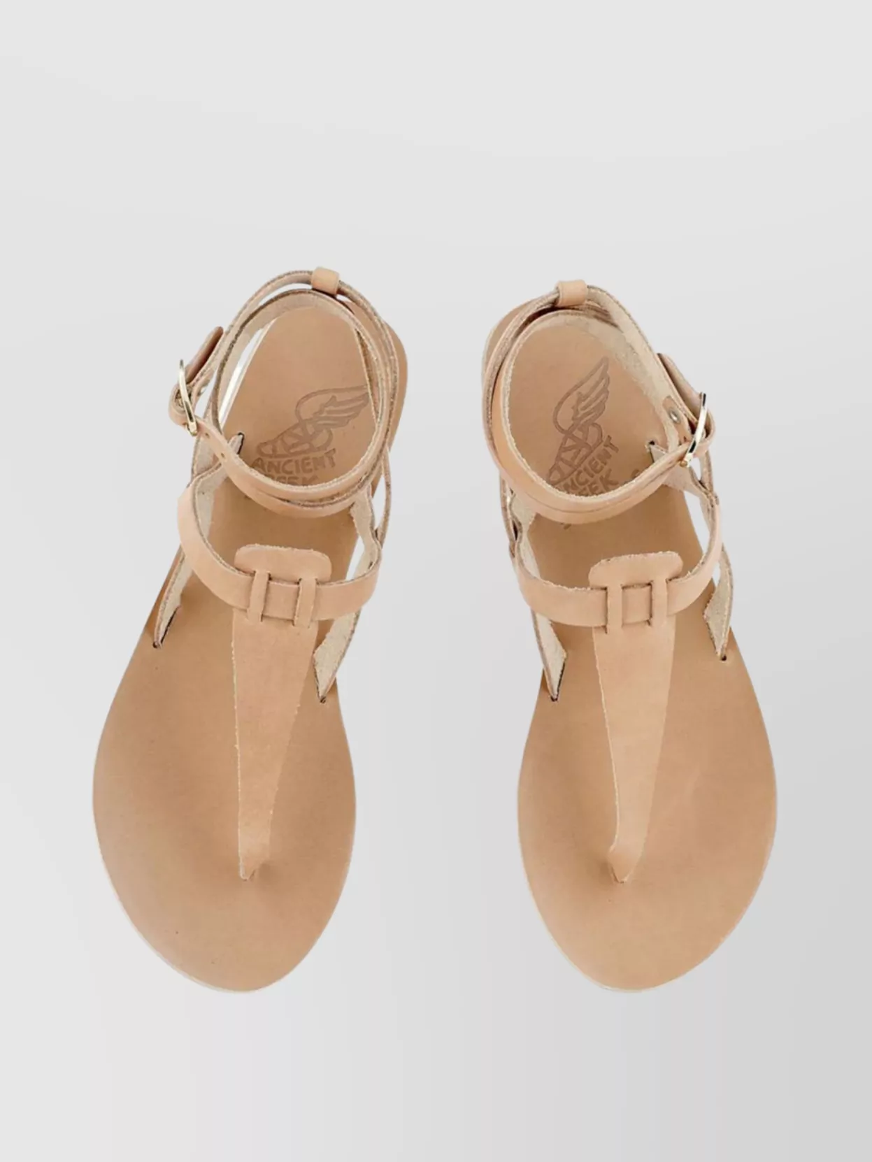 Ancient Greek Sandals Woman Flat Sandals Estia