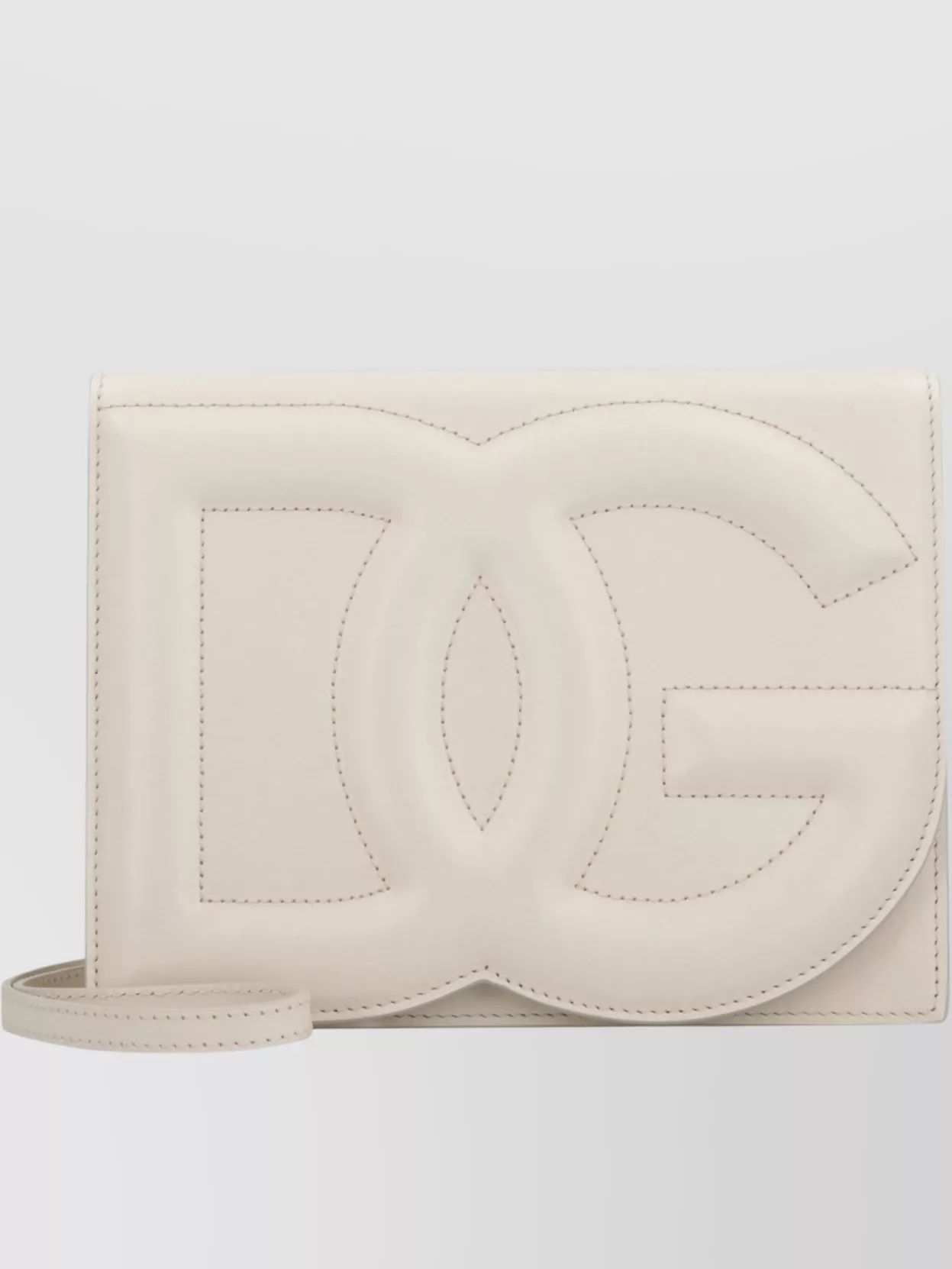 Dolce&Gabbana Logo Leather Crossbody Bag