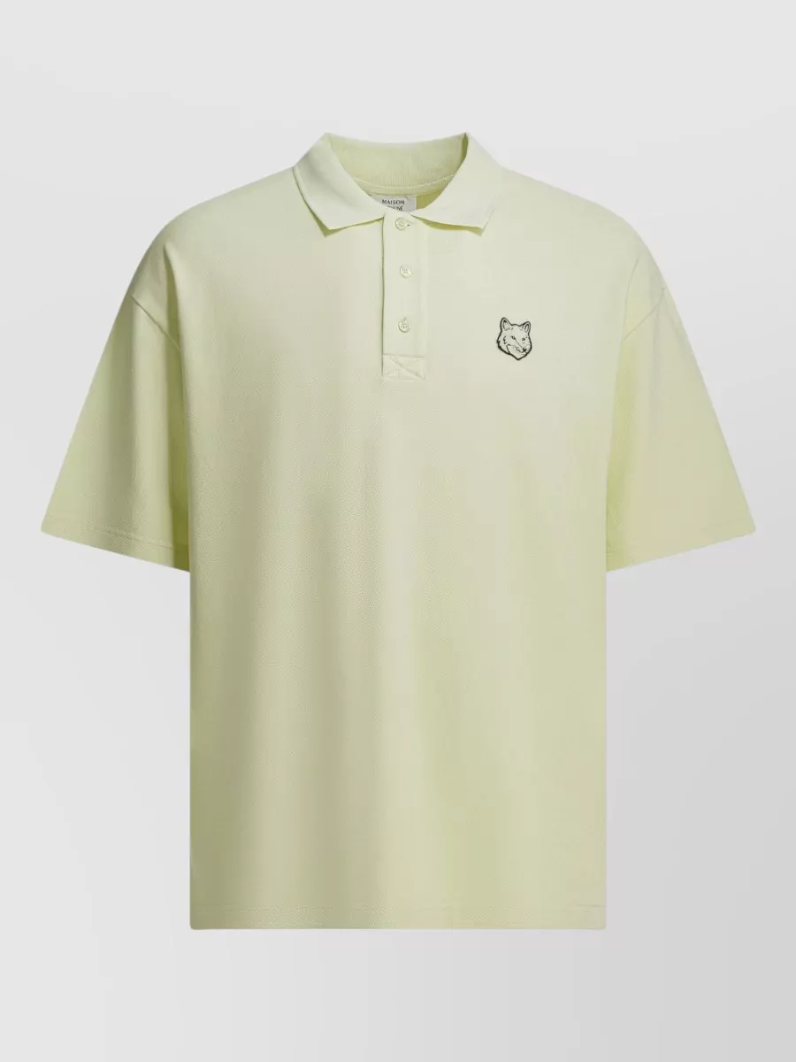 Maison Kitsuné cotton polo shirt