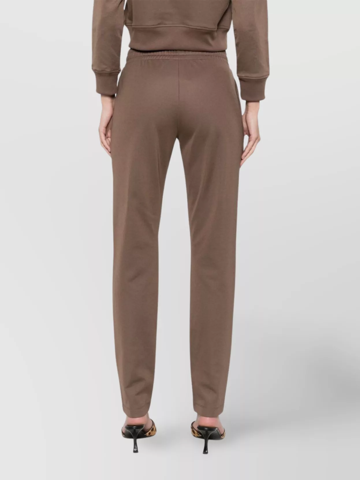 The Attico Elastic Waistband Ribbed Cuffs Side Pockets