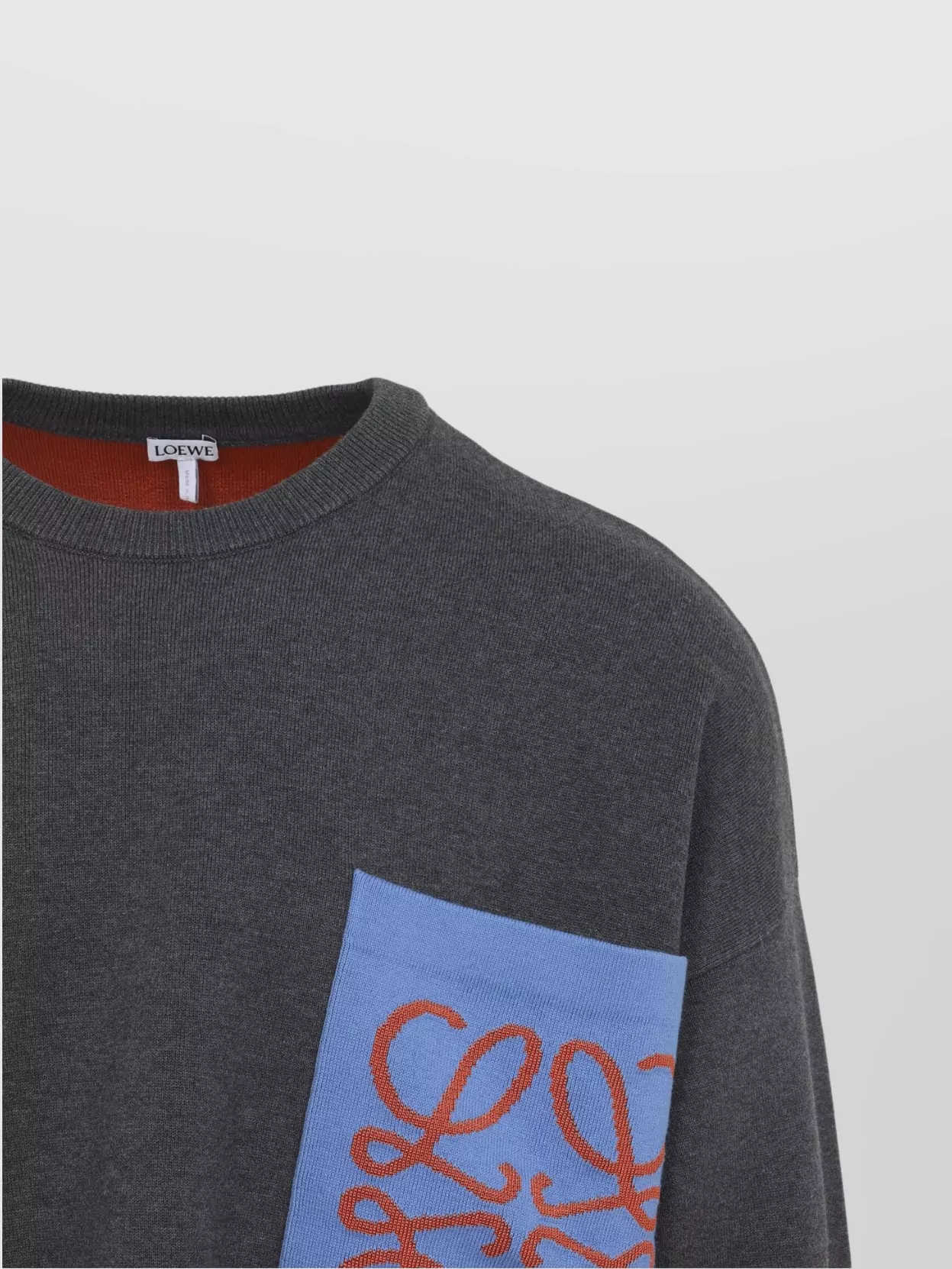 Loewe Pocket Sweater Embroidered Detail