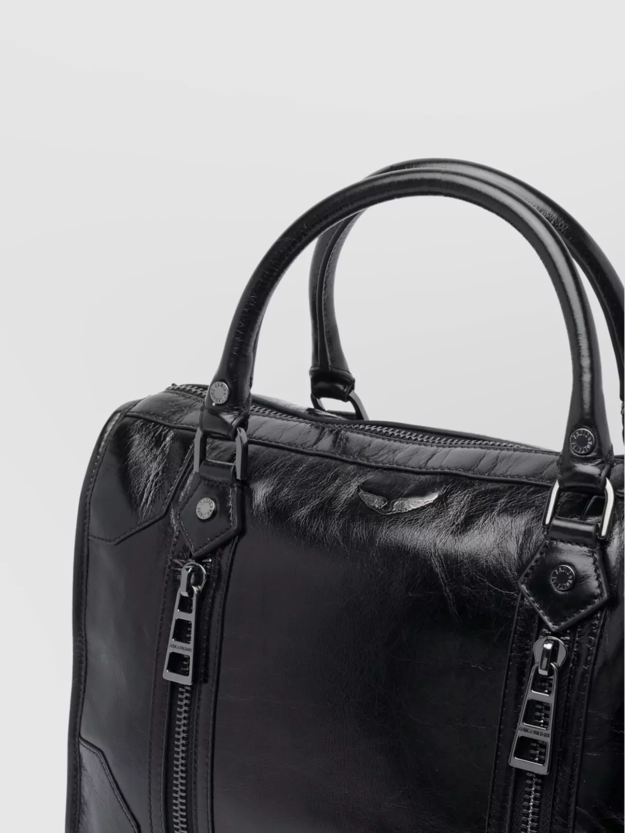 Zadig & Voltaire Double Handle Shoulder Bag