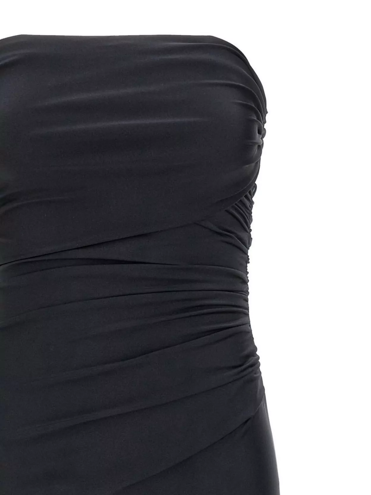 The Andamane Fitted Silhouette Ruched Detailing Strapless Jumpsuit