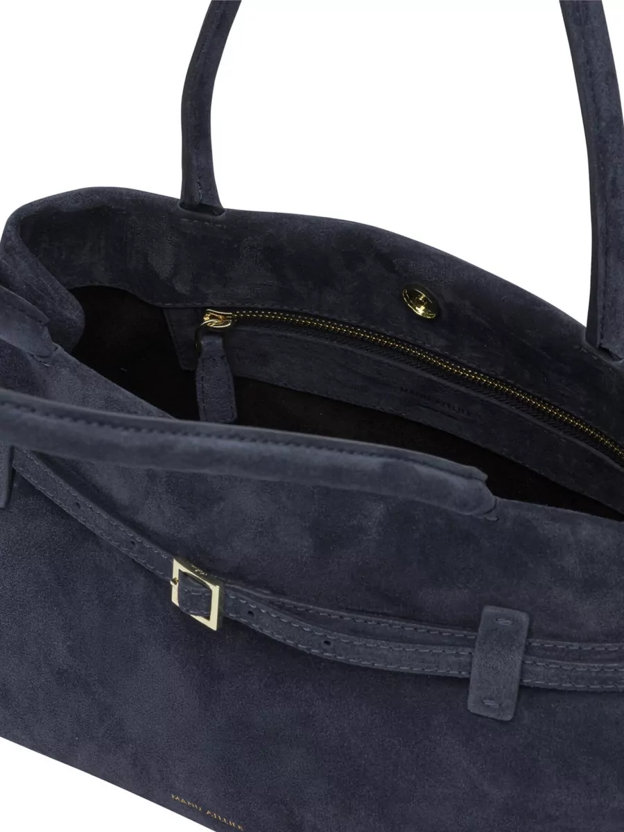 Manu Atelier Medium Leather Tote Bag