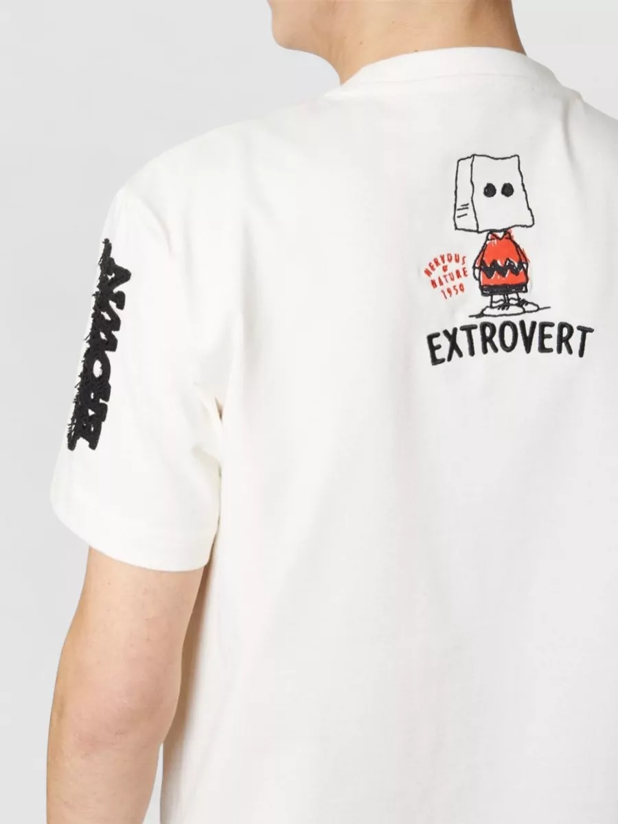 Iceberg Logo Graphic Print Short Sleeve T-Shirt