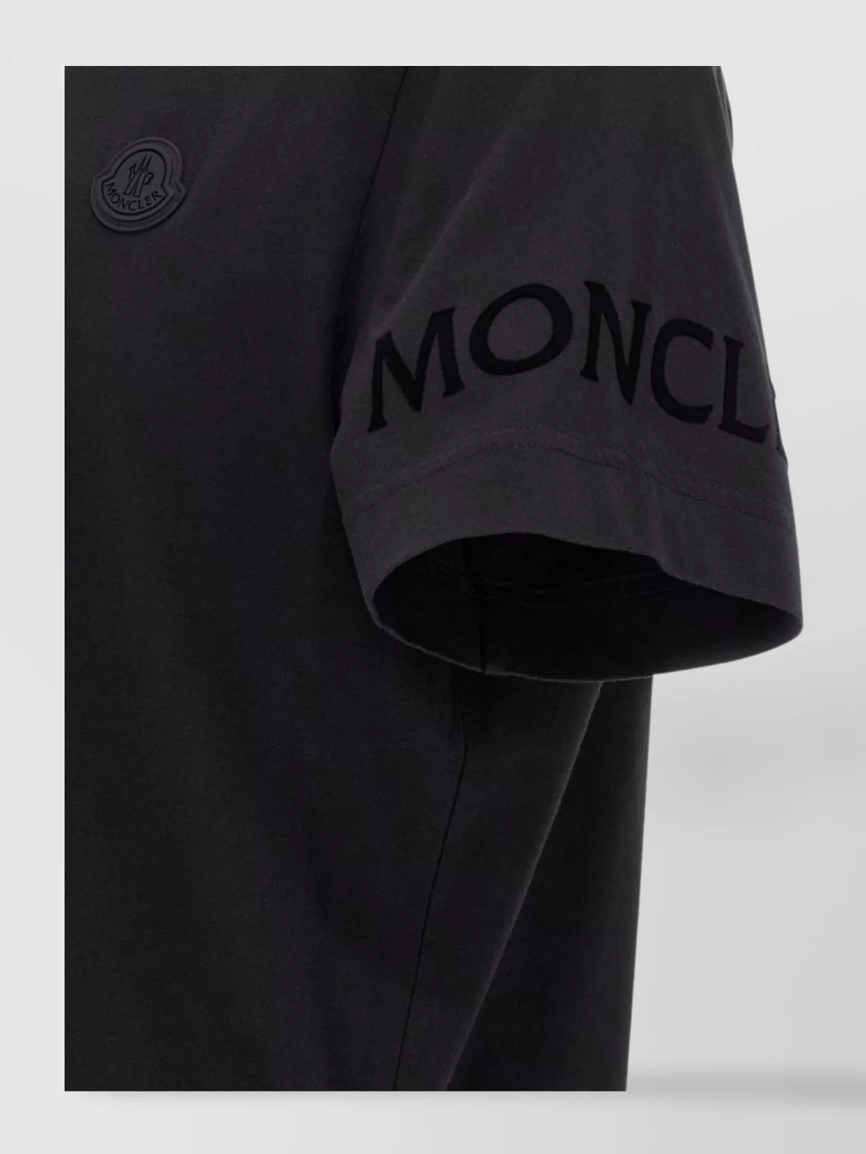 Moncler Crew Neck Logo T-Shirt