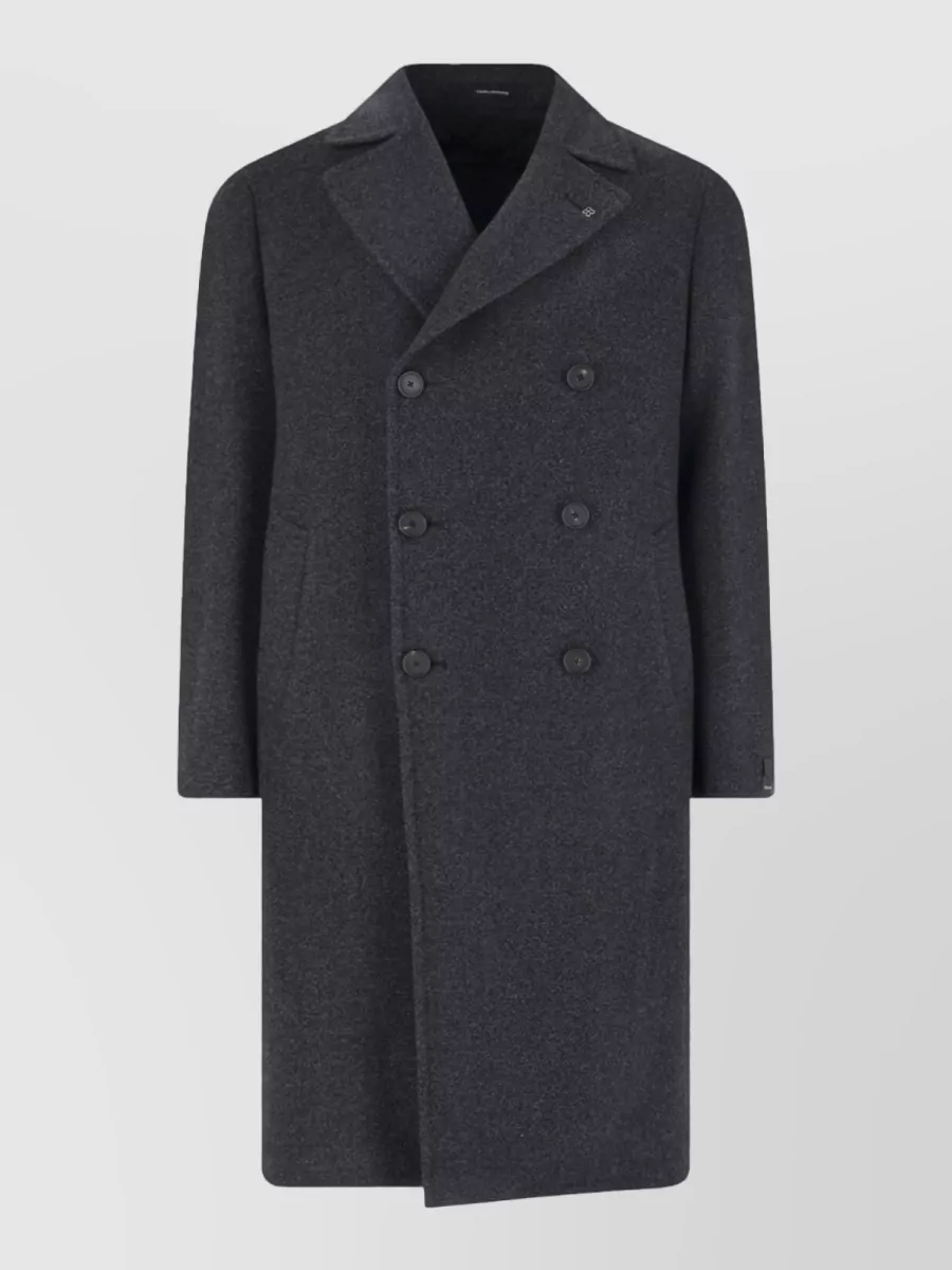 Tagliatore cashmere double-breasted coat