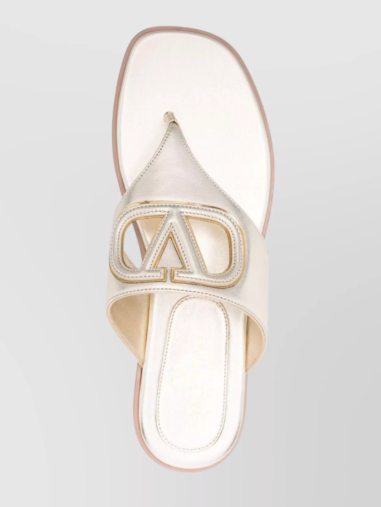 Valentino Women's Vlogo Cut-out Leather Sandals