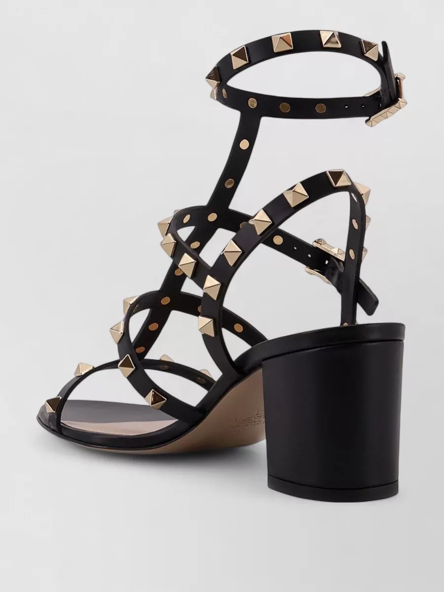 Valentino Garavani Rockstud Leather Sandals Iconic Studs