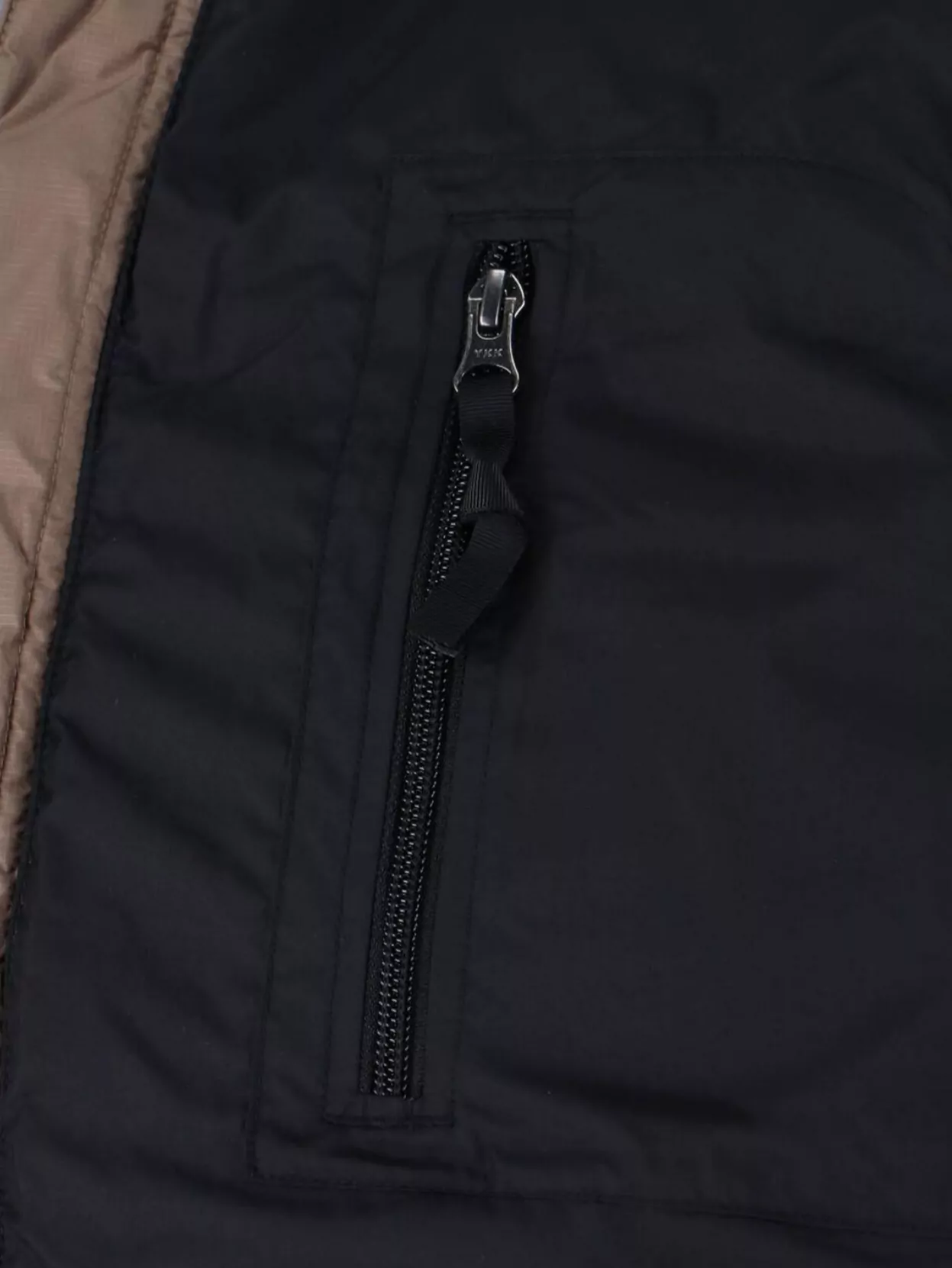 The North Face Hooded Color Block Jacket With Zippered Pocket