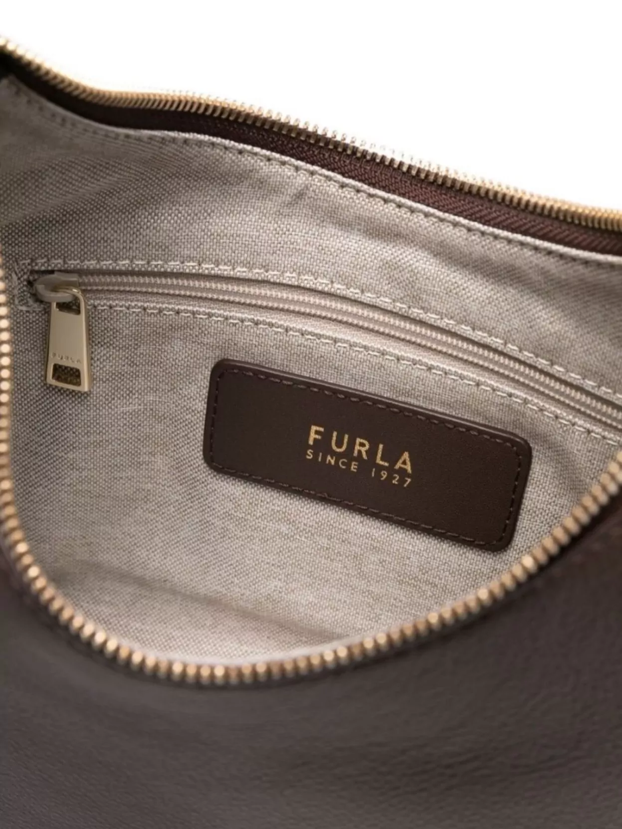 Furla Adjustable Strap Shoulder Bag With Gold-Tone Hardware