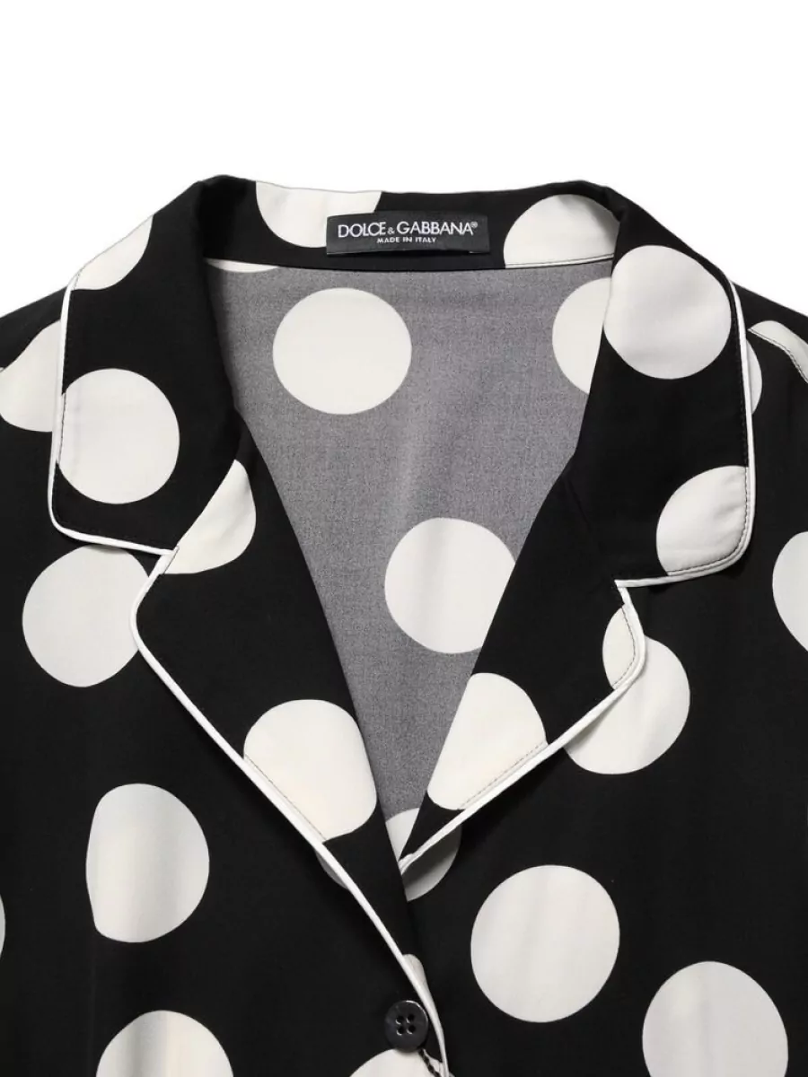 Dolce&Gabbana Silk polka dot blouse