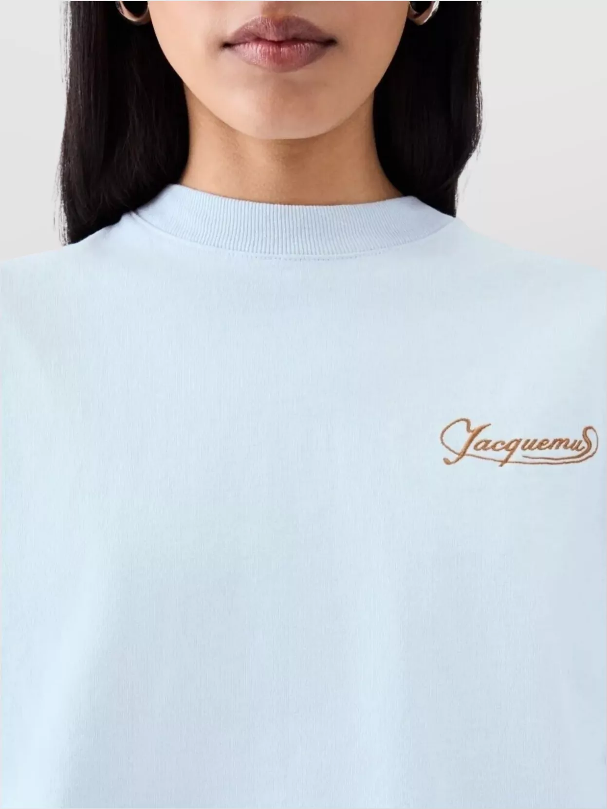 Jacquemus Short Sleeve Crew Neck Top