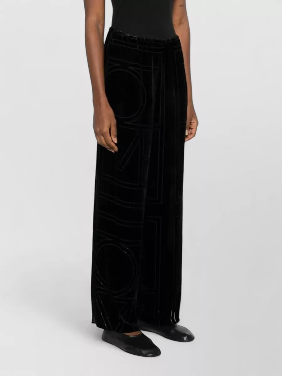 Totême Silk Wide-Leg Trousers