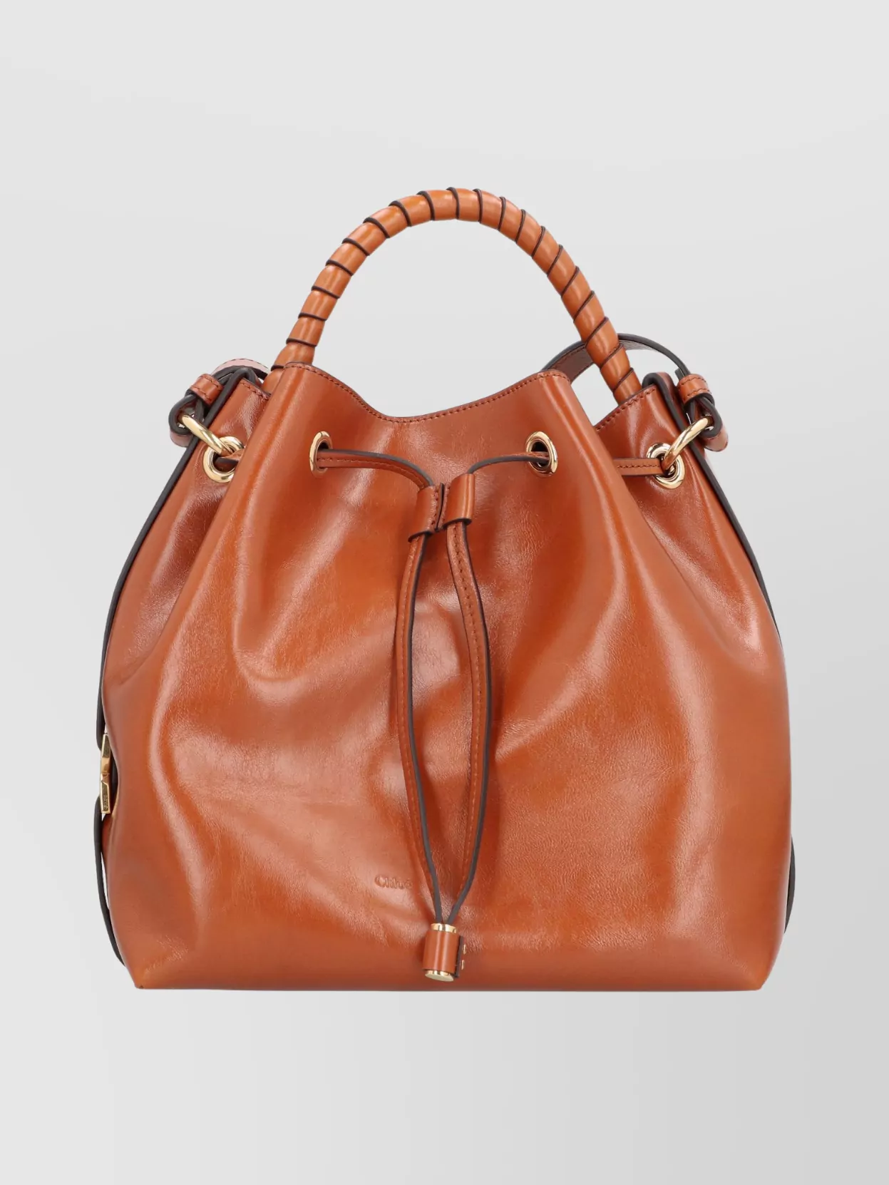 Chloé Leather Bucket Bag Marcie