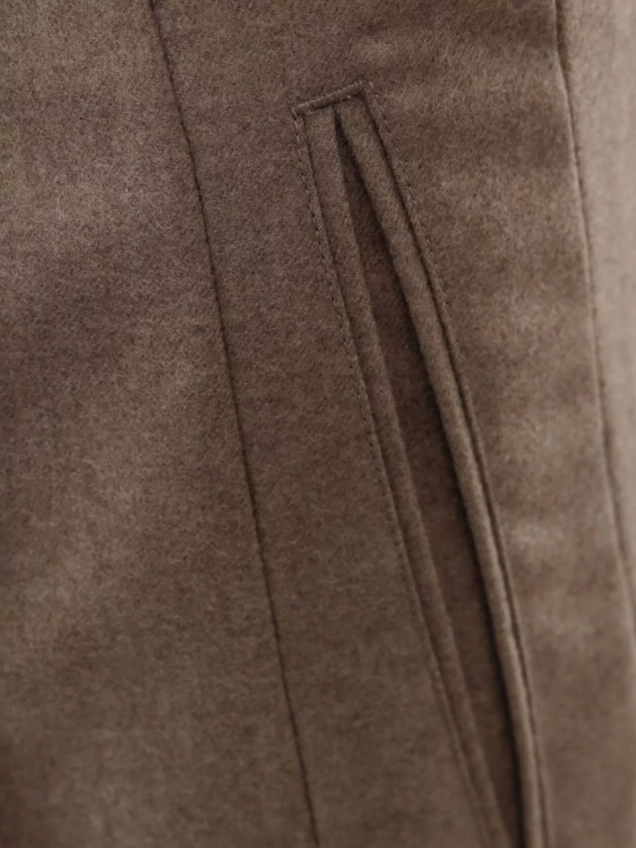 Giorgio Armani Cashmere Trousers With Double Pince Detail