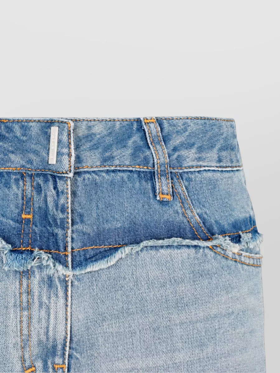 Givenchy Cotton Oversized Wide-Leg Jeans