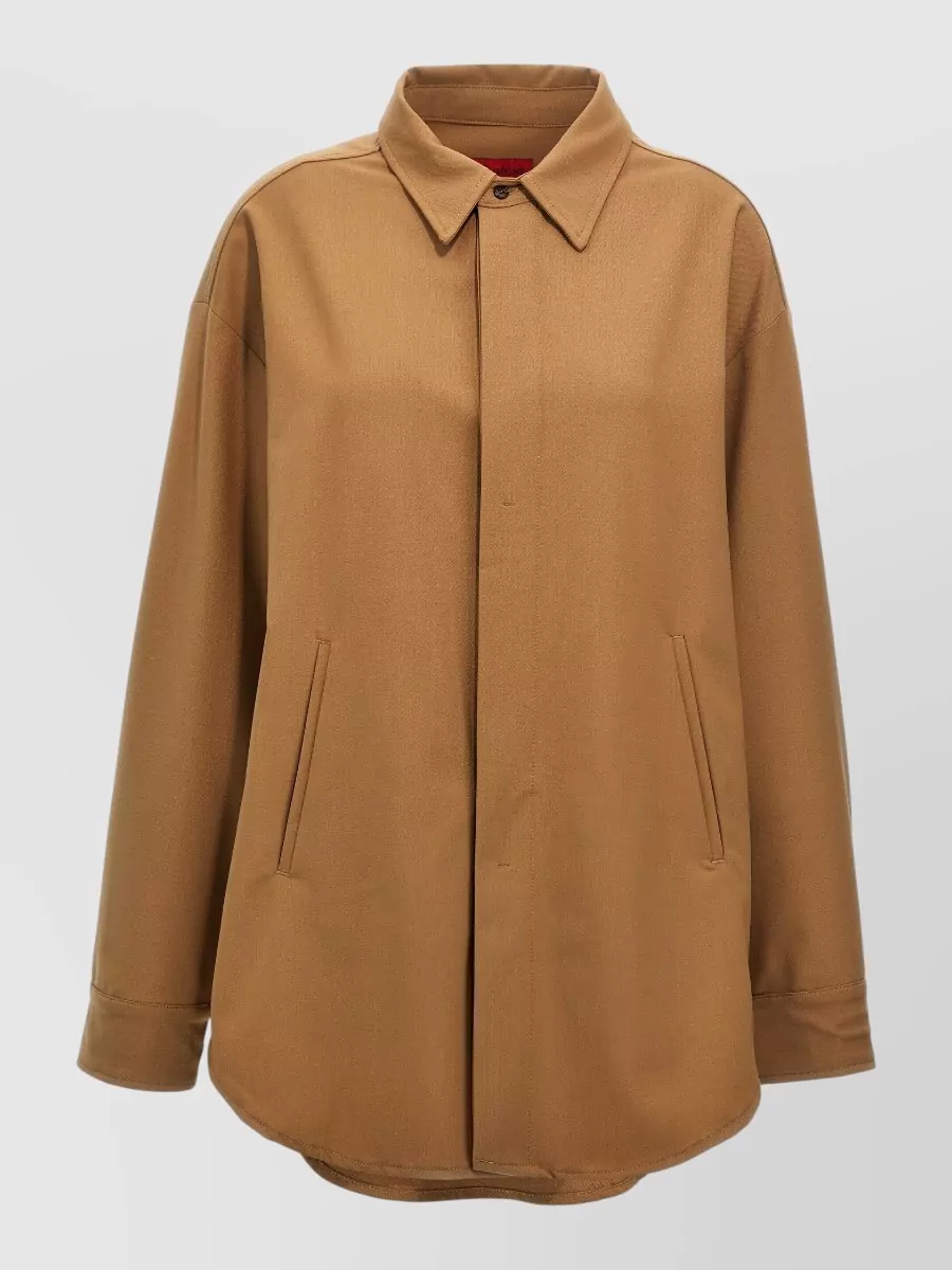 Thelatest wool-blend long-sleeve shirt