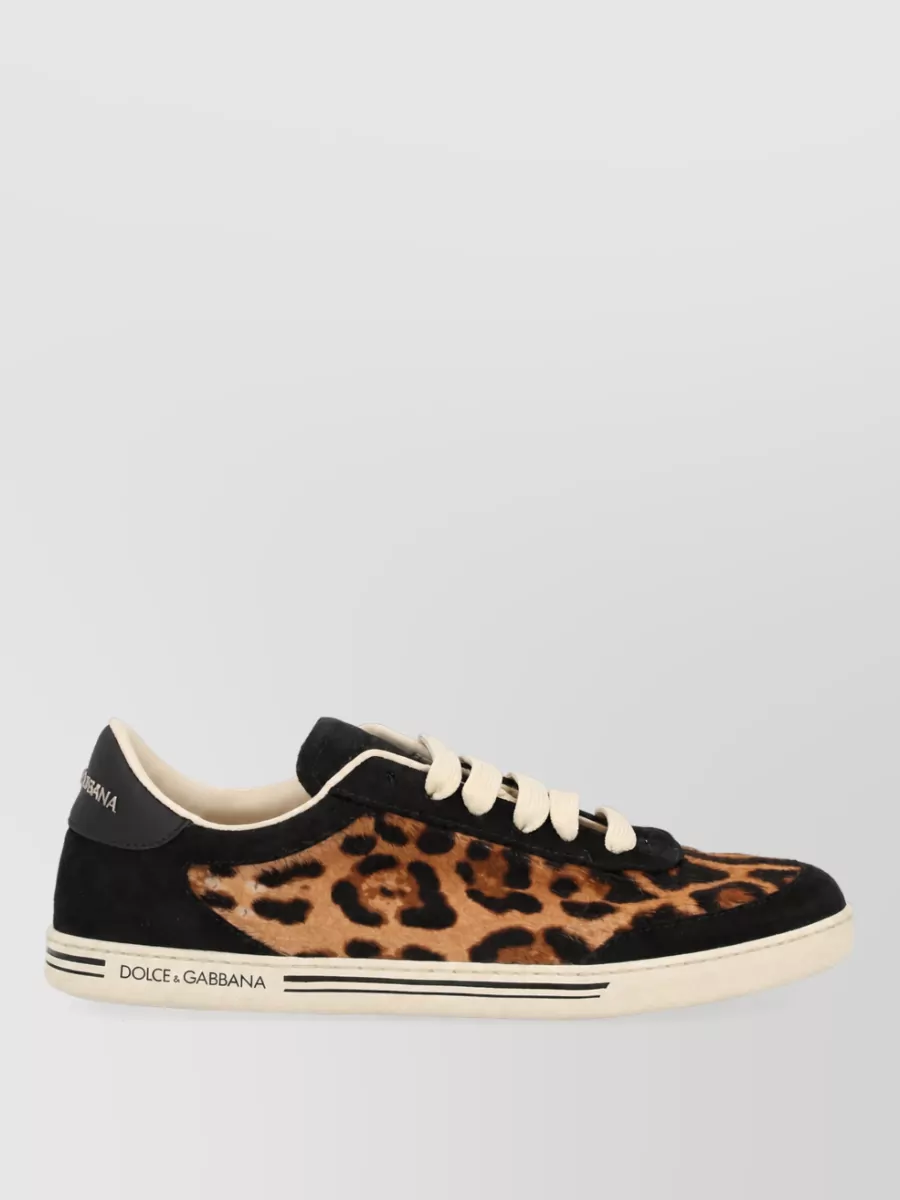 Dolce&Gabbana Leather Saint Tropez Low-Top Sneakers