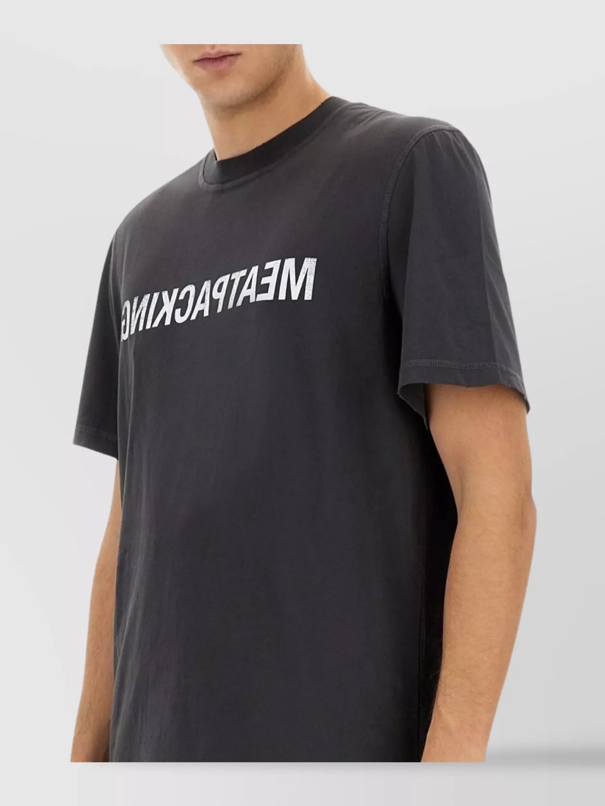 Helmut Lang Graphic Print Crew Neck T-shirt