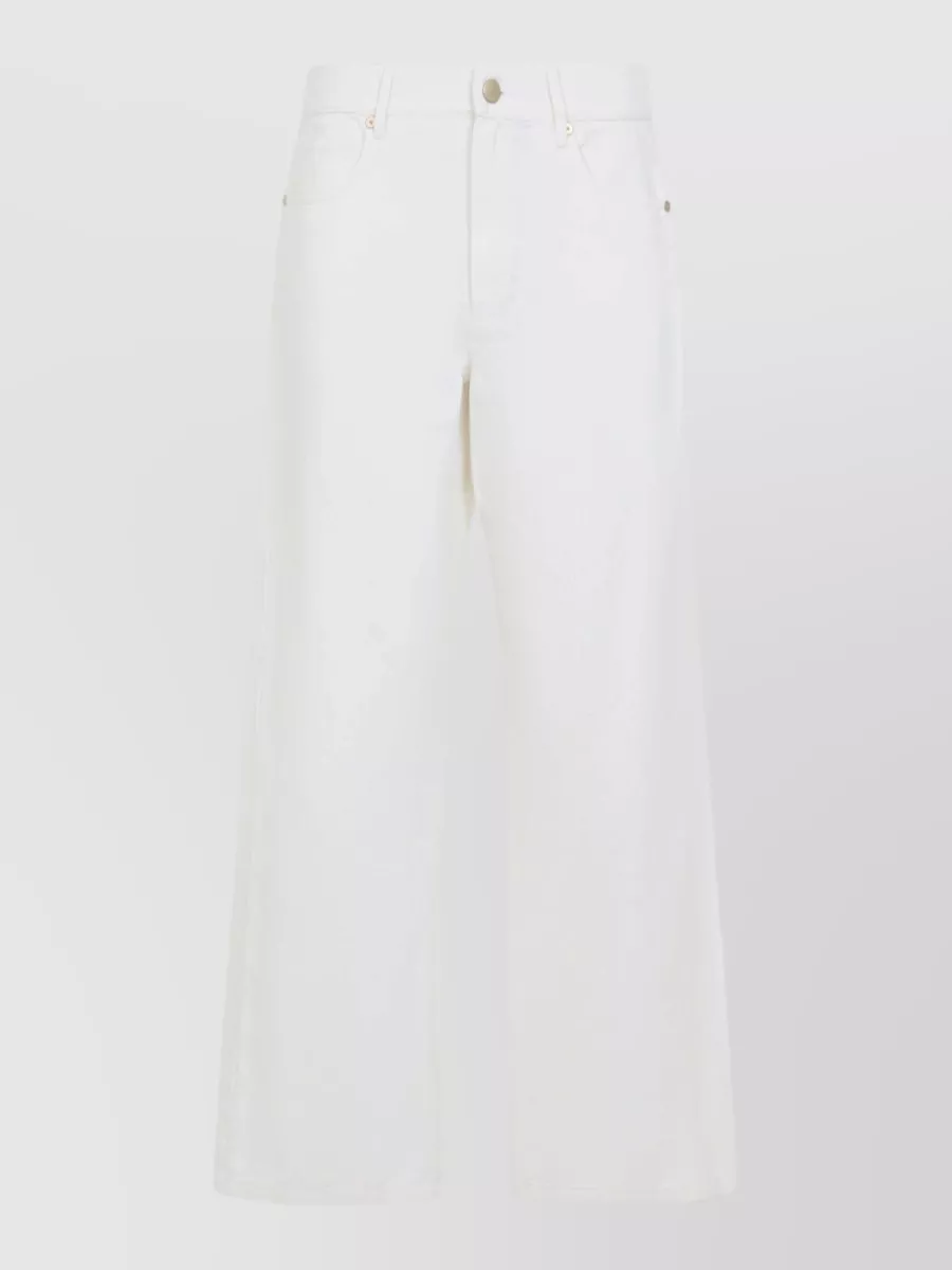 S Max Mara Cropped Wide-Leg Trousers