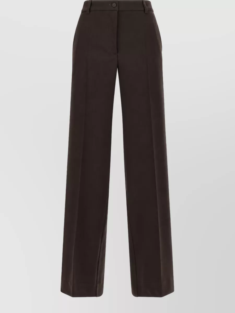 P.a.r.o.s.h. Virgin Wool Flared Suit Trousers