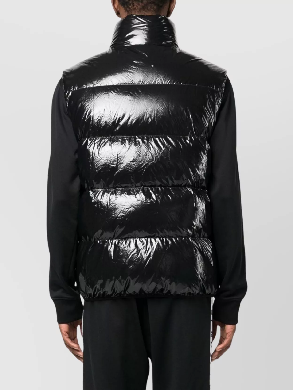Dsquared2 High Neck Sleeveless Jacket Side Pockets