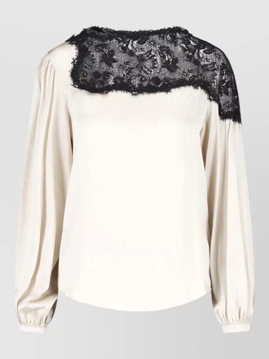 Isabel Marant silk long-sleeve blouse
