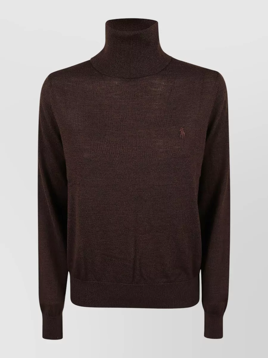 Polo Ralph Lauren wool ribbed turtleneck sweater