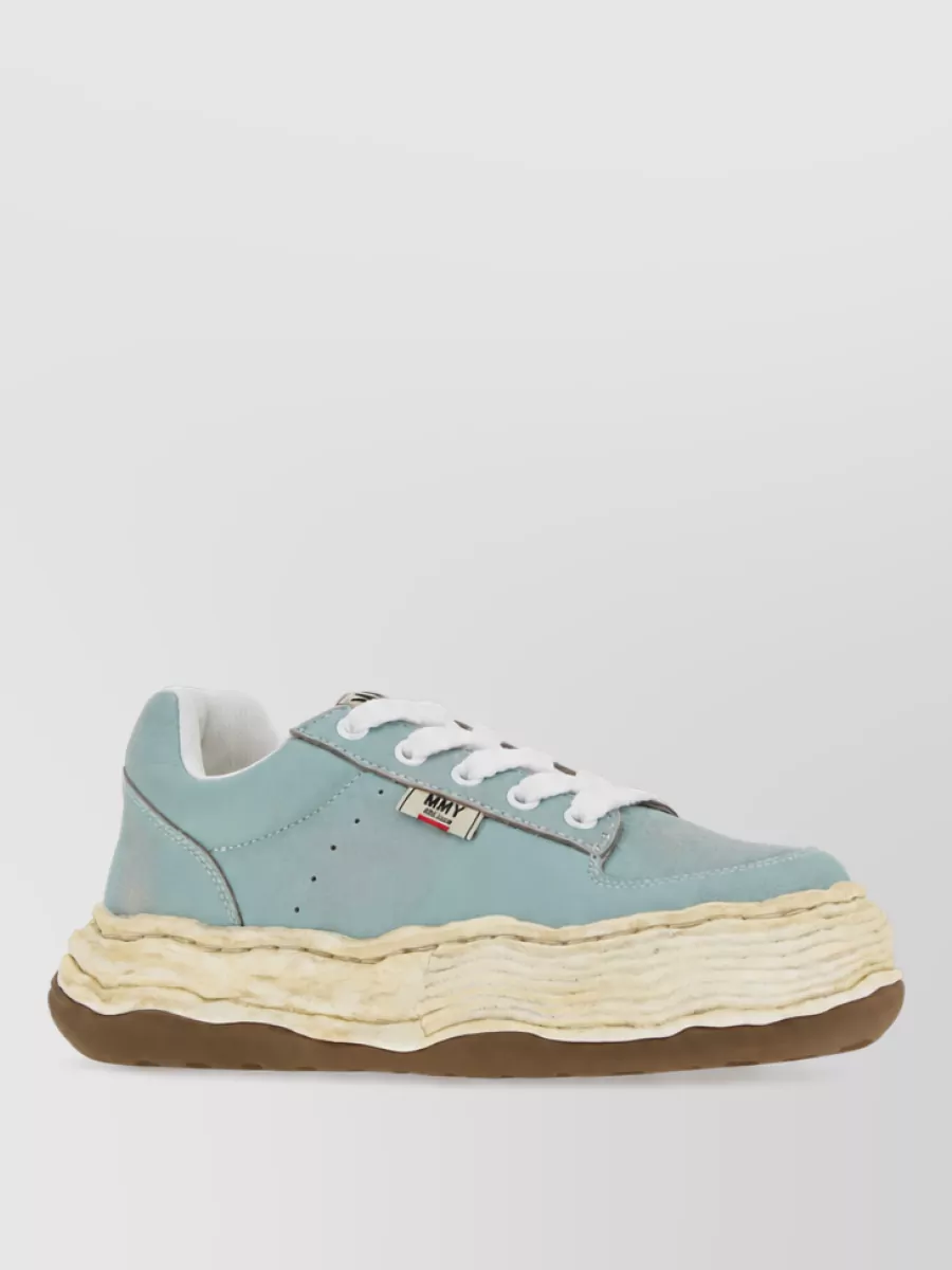 Maison Mihara Yasuhiro Leather sneakers