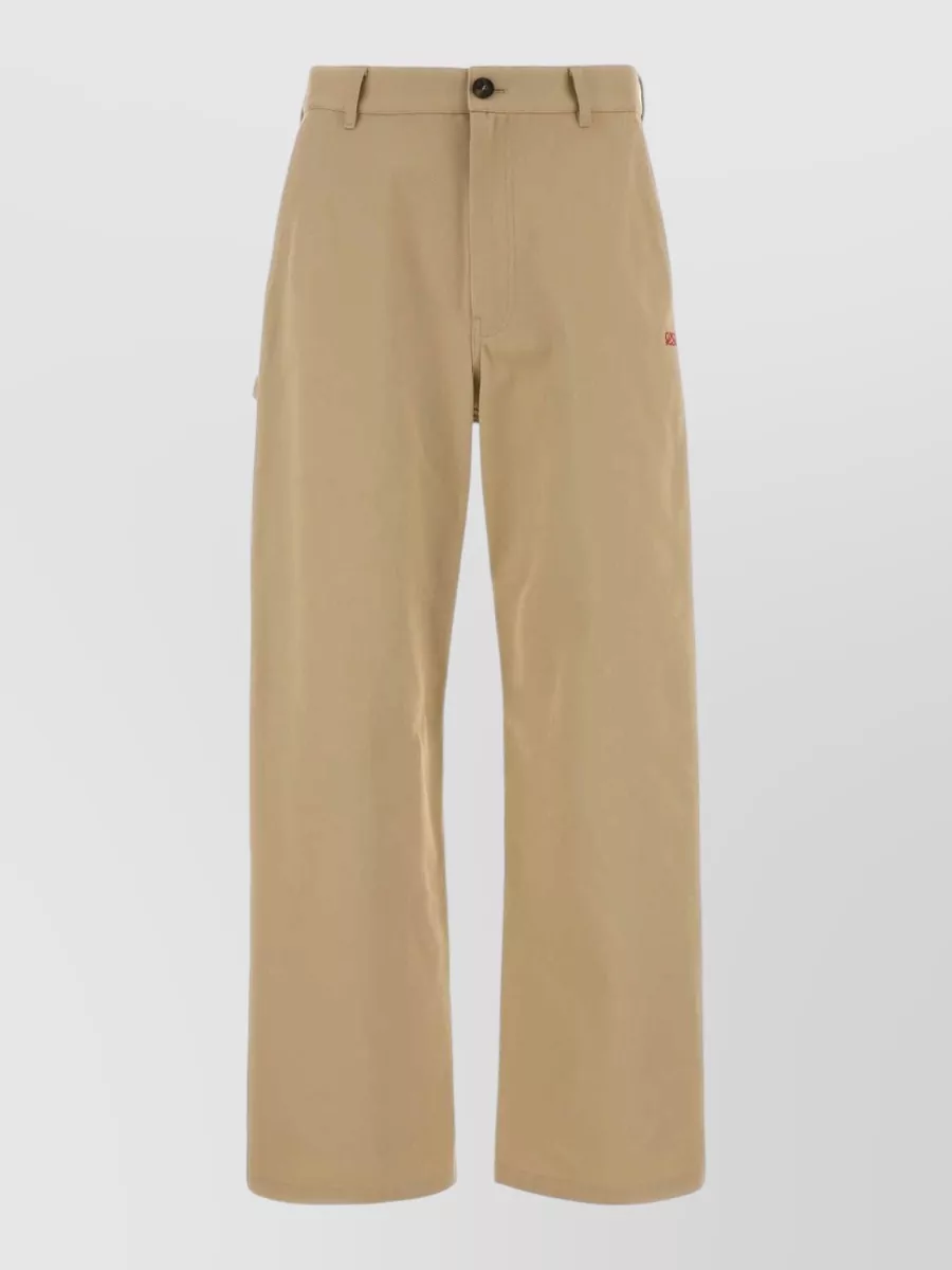 Loewe cotton wide-leg trousers