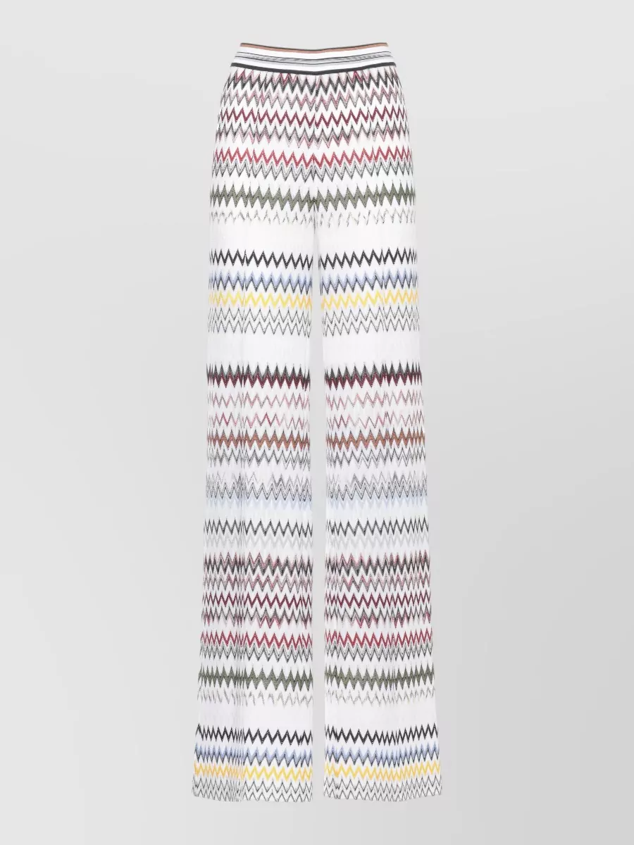 Missoni Printed Wide-Leg Trousers