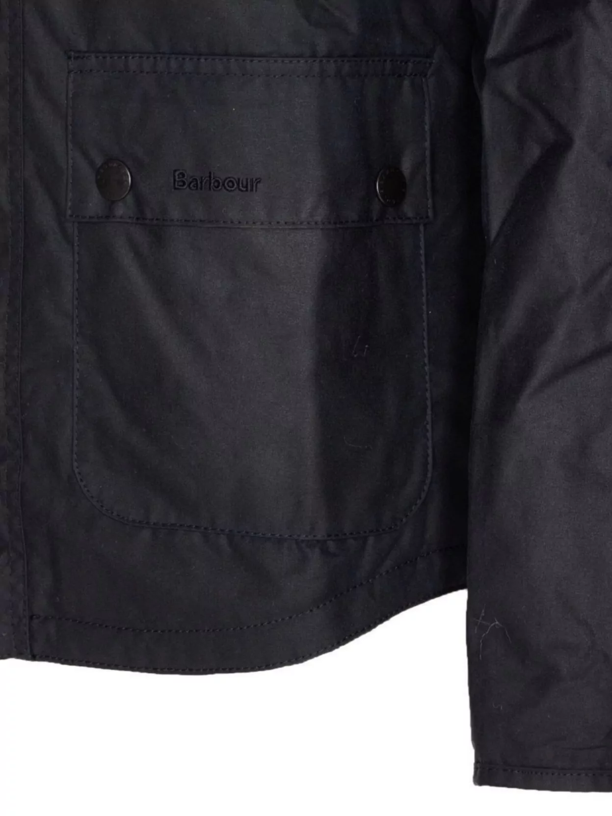 Barbour Pockets Collar Padded Regular In Blue