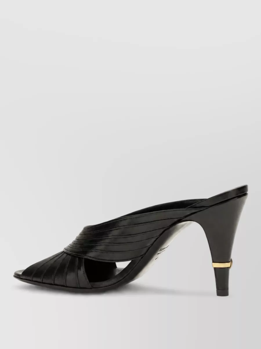 Versace Lamb Leather Mules