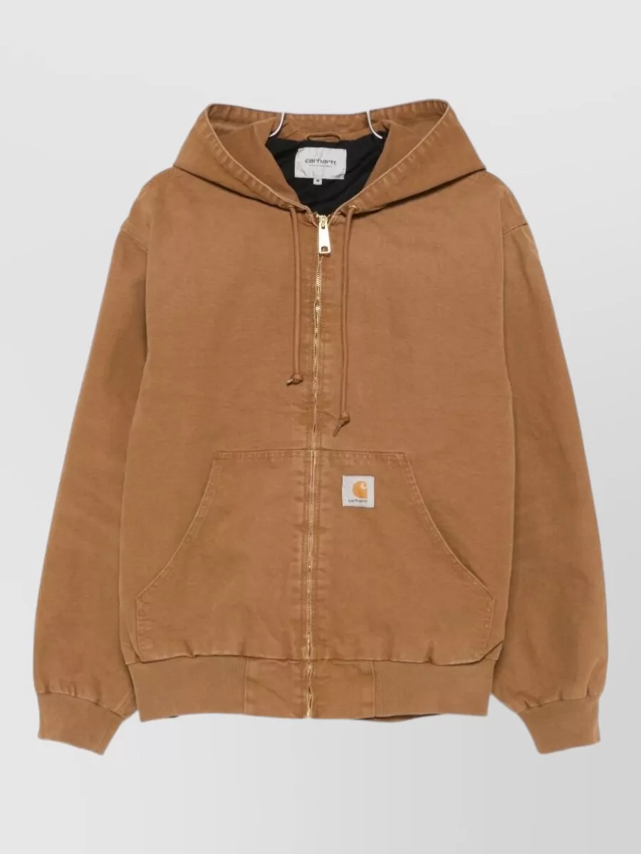 Carhartt Wip cotton hooded jacket
