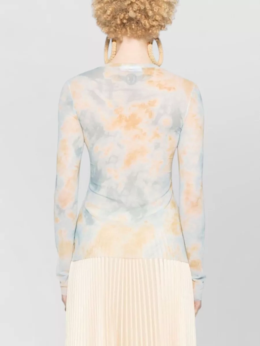 Erika Cavallini Printed Long-Sleeve T-Shirt