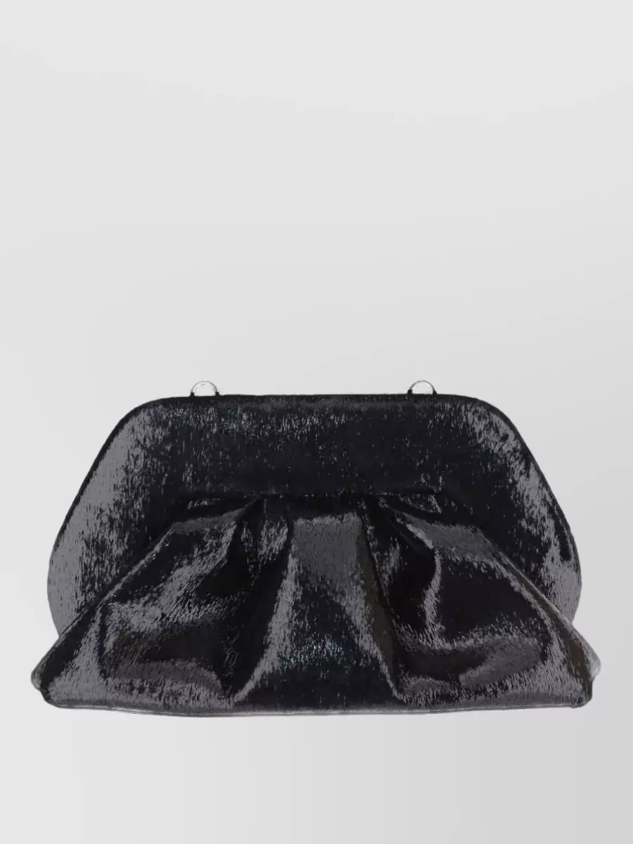 Themoiré Bios Small Soft Lurex Clutch Bag