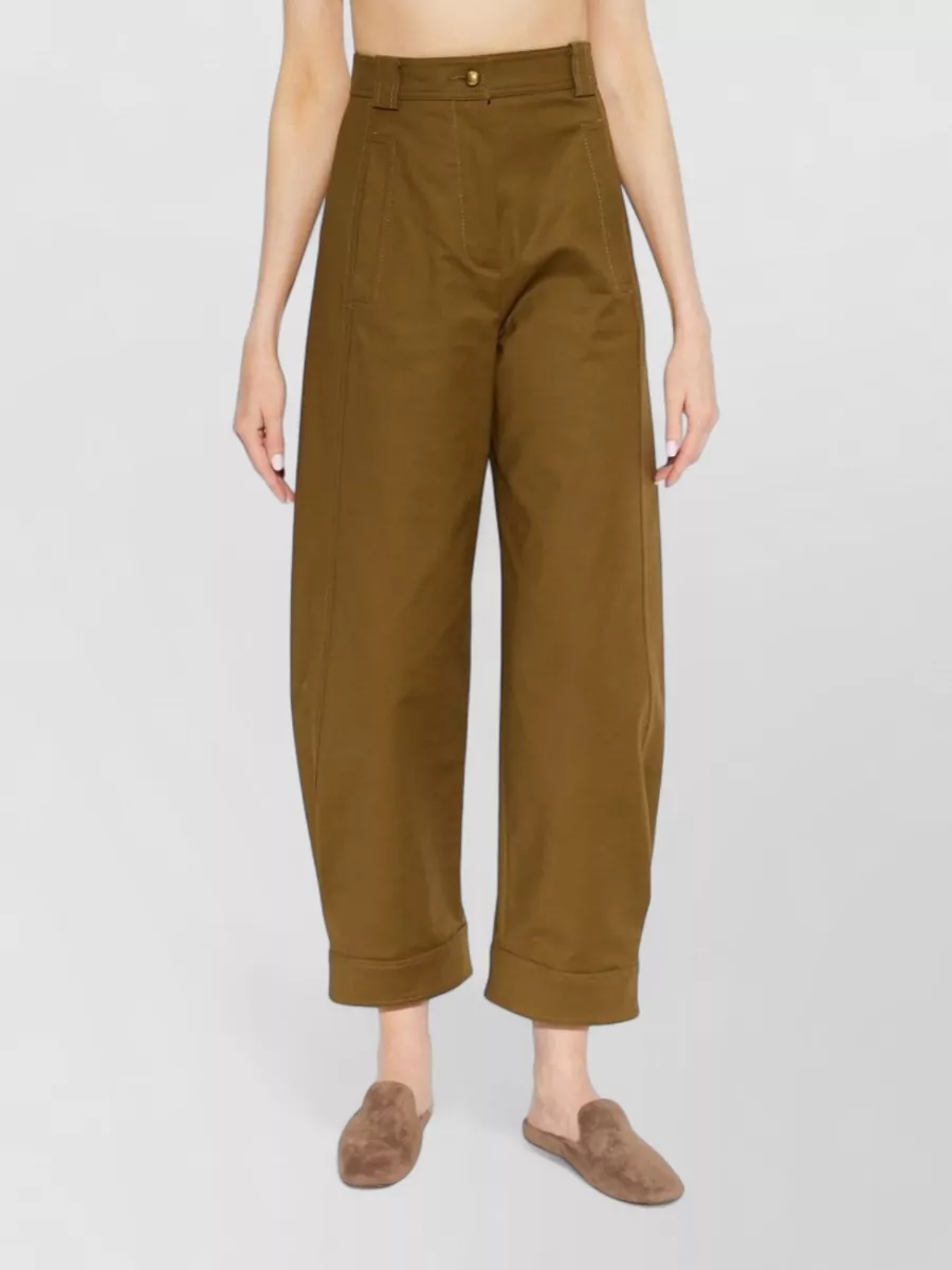 Max Mara High-Rise Straight-Leg Trousers