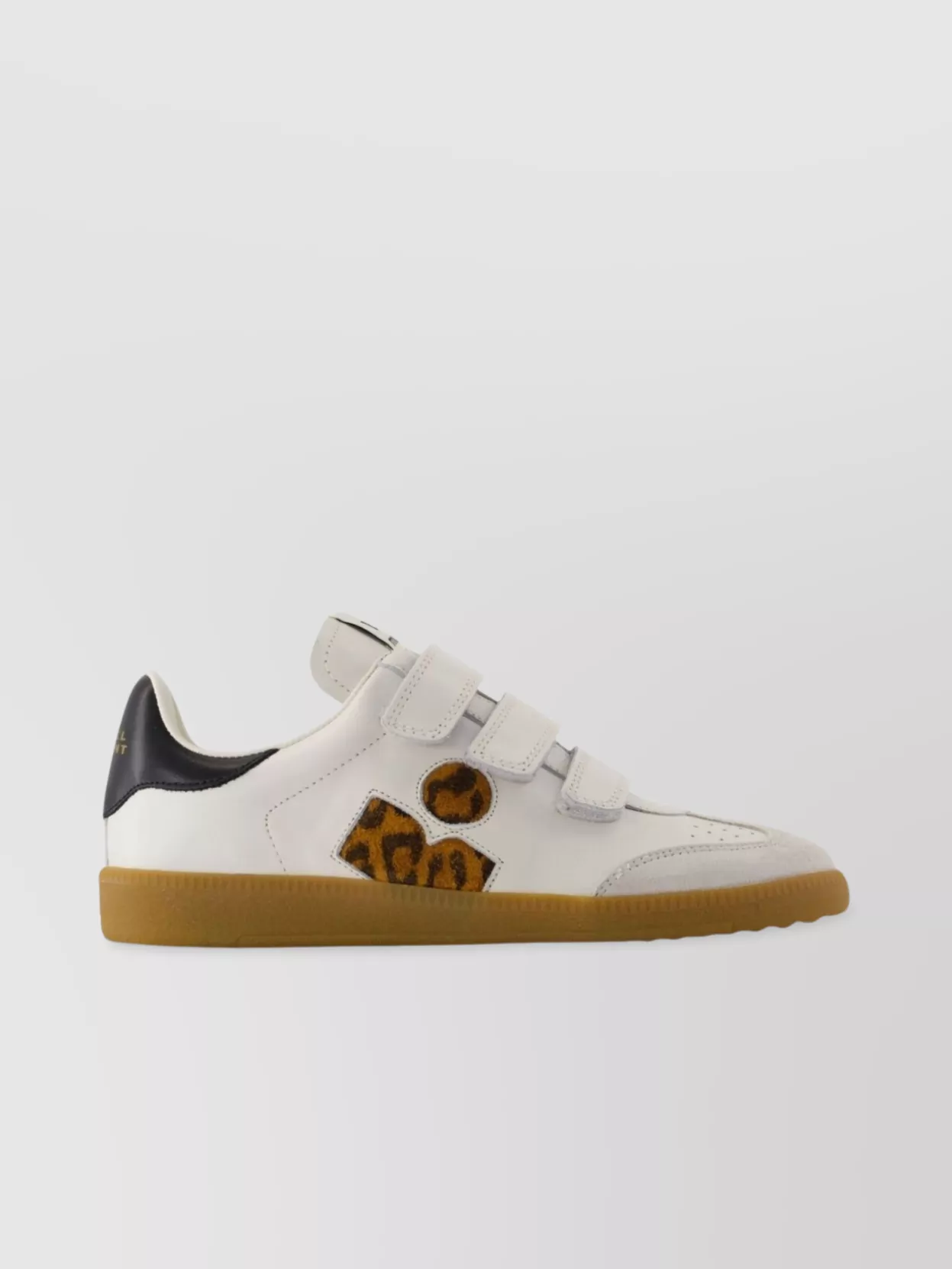 Isabel Marant Beth Gb Leopard-print Calfskin Sneakers